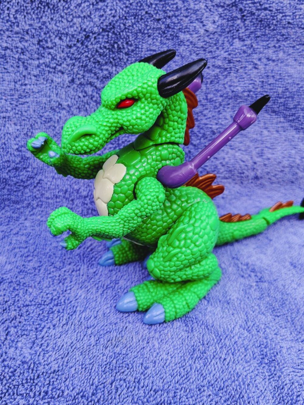 Fisher Price Imaginext Medieval Castle Green Dragon Articulated 5" Action Figure